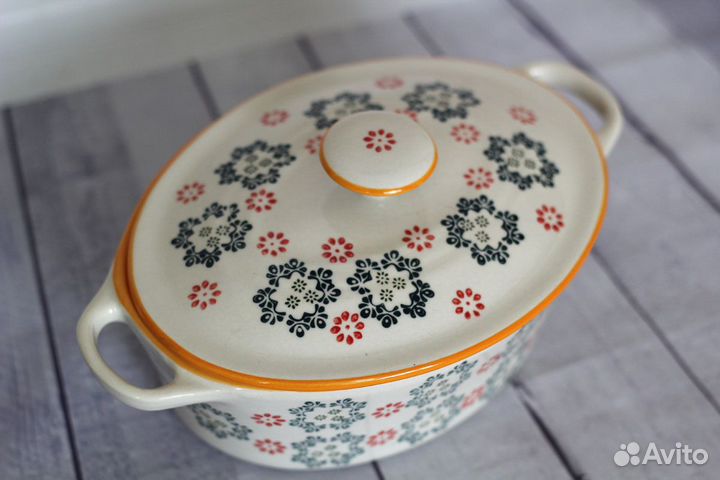 Кастрюля керамическая