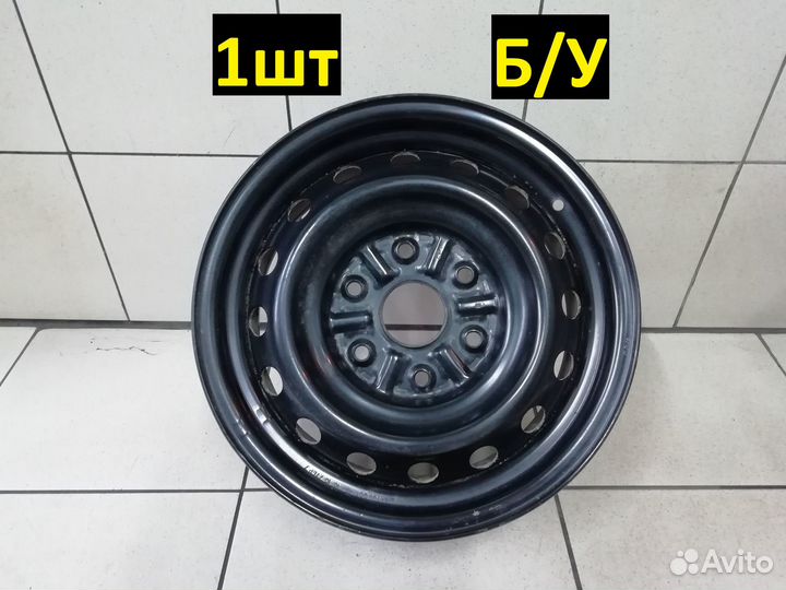 1222) Диск ориг штамп R16 mitsubishi 6х139,7 1шт