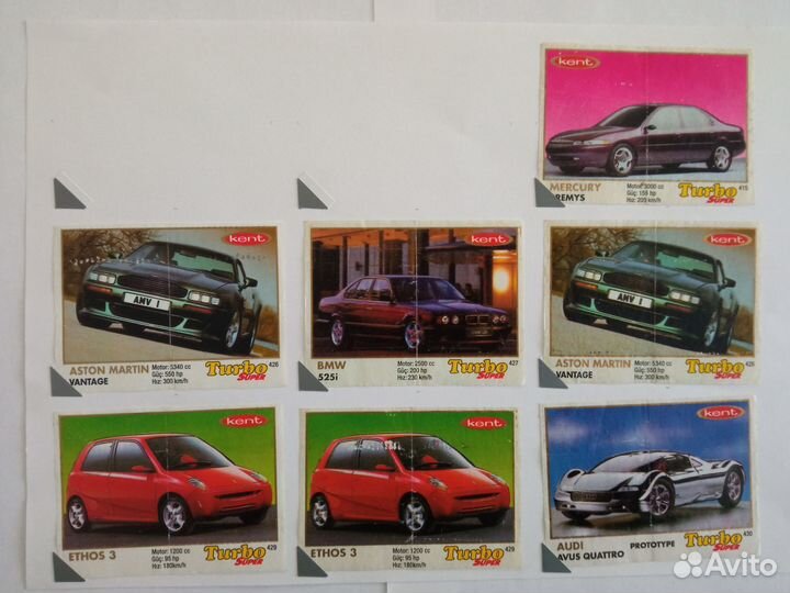 Вкладыши Turbo Super 331-470 (Поштучно)