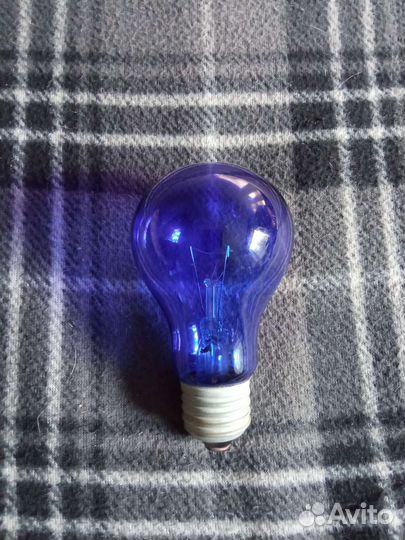 Синяя лампа для прогревания