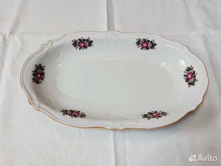 Фарфоровое блюдо СССР