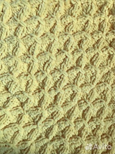 Плед детский плюшевый