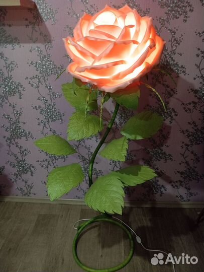 Роза торшер