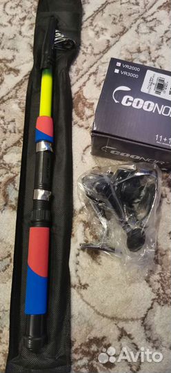 Спиннинг с катушкой для рыбалки