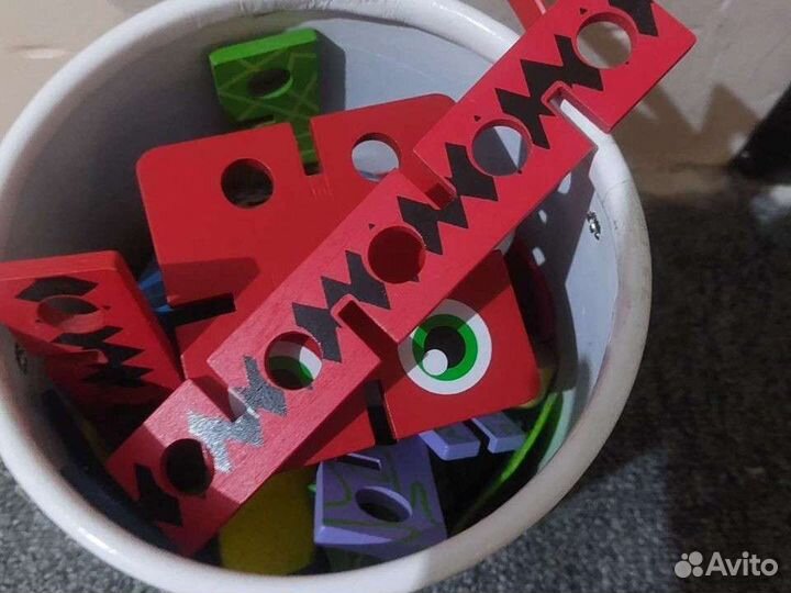 Деревянный конструктор детский