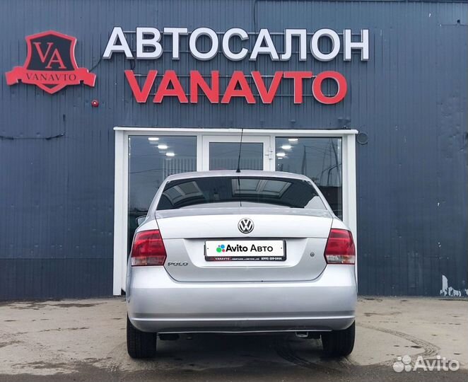 Volkswagen Polo 1.6 AT, 2011, 136 874 км