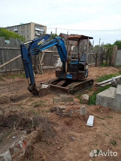 Услуги мини экскаватора