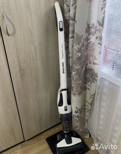 Вертикальный пылесос philips