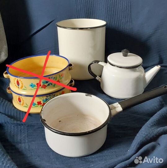 Посуда эмалированная СССР