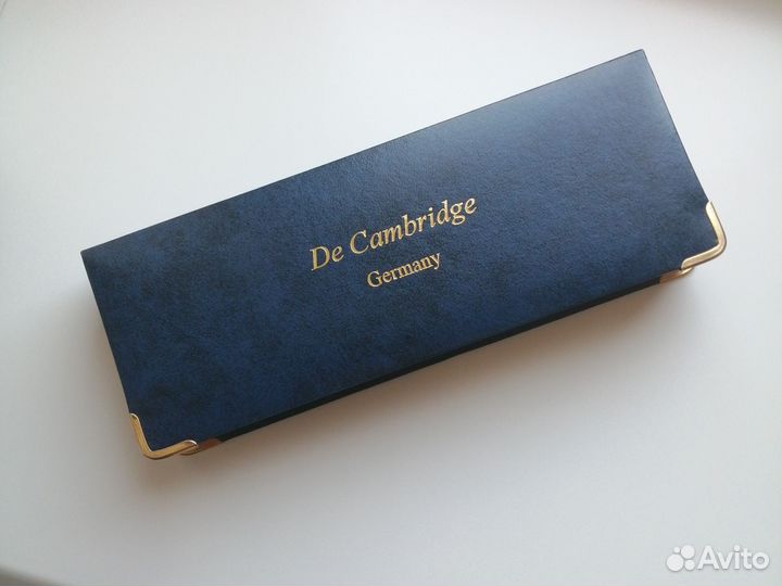 Футляр для одной ручки с логотипом De Cambridge