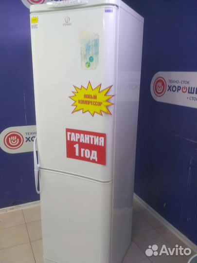 Холодильник бу indesit с гарантией 1 год