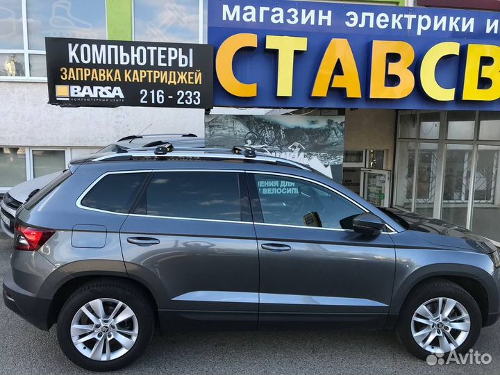 Багажник на крышу turtle Шкода Карок