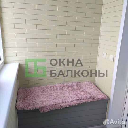 Отделка балконов и лоджии под ключ