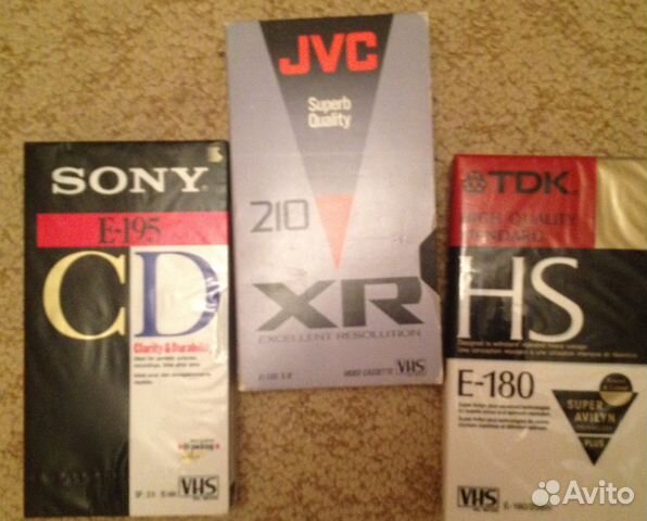 Видеокассеты VHS c немецкими фильмами без перевода