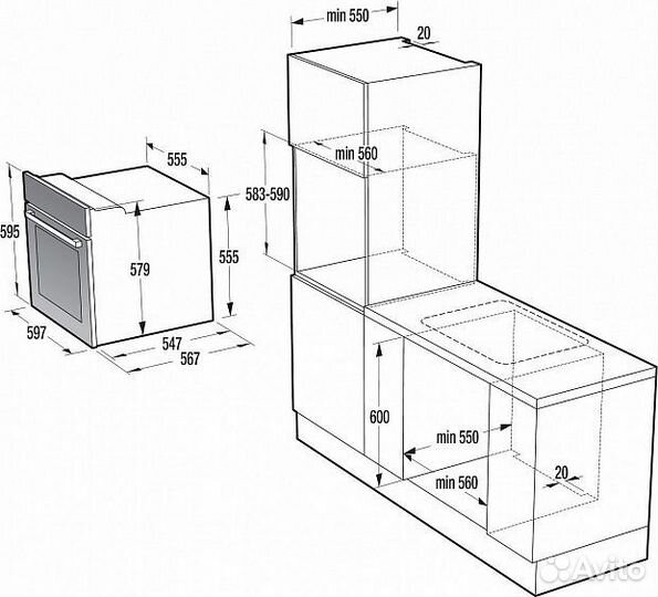 Духовой шкаф Gorenje BO 635 E11 X