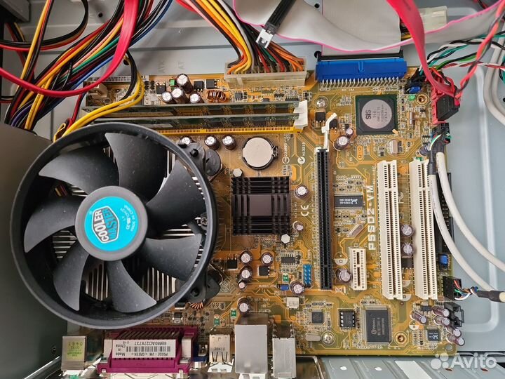 Материнка и 2 Ядра aSUS 775