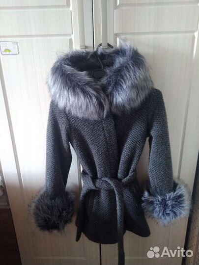Зимнее пальто для девочки 