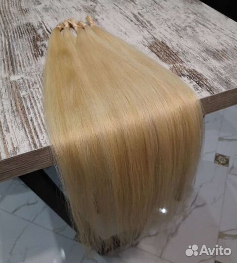 Славянские волосы на капсулах, 62см