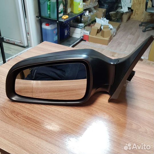 Зеркало левое узкое Opel Astra H