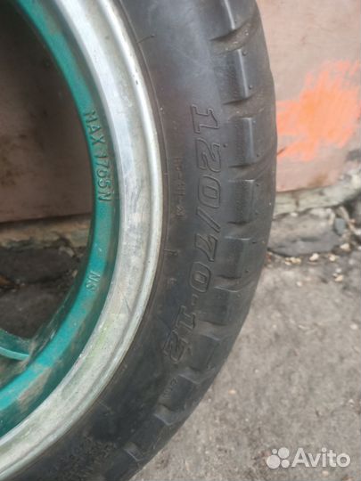 Переднее колесо для скутера