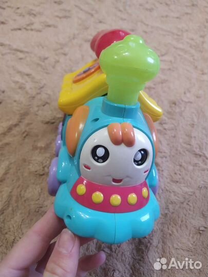 Паровозик на батарейках