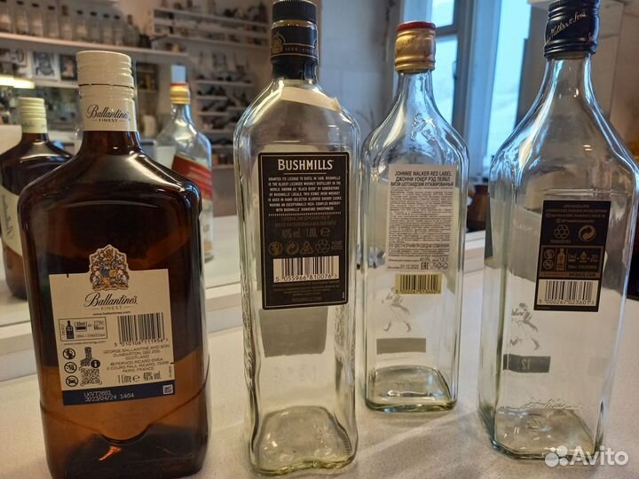 Бутылка из под виски