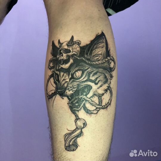 Ищу моделей на тату по моему эскизу (1 фото)