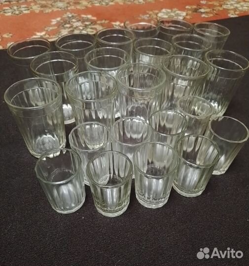 Стаканы граненые СССР