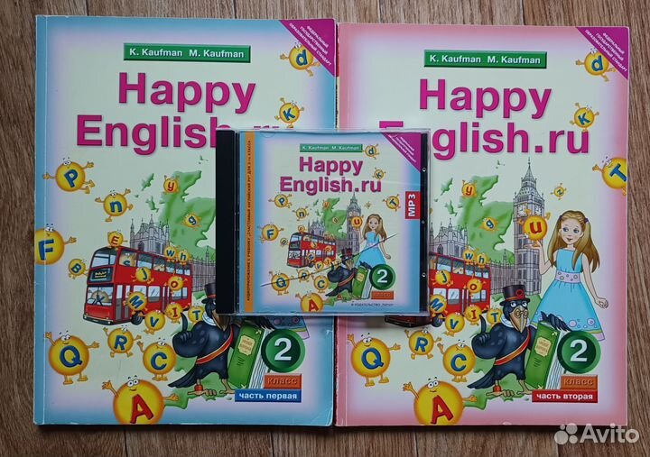 Учебники английского языка 2 класс Happy English