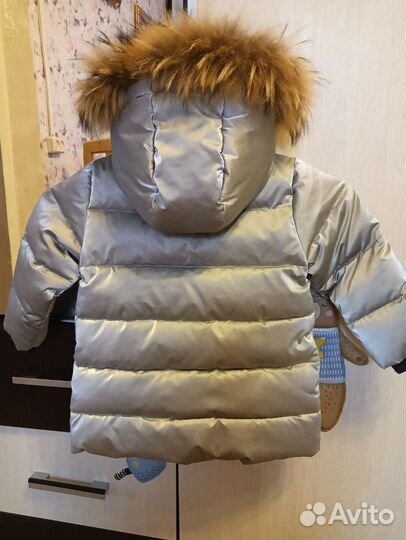 Куртка-пуховик 86 размер бронь