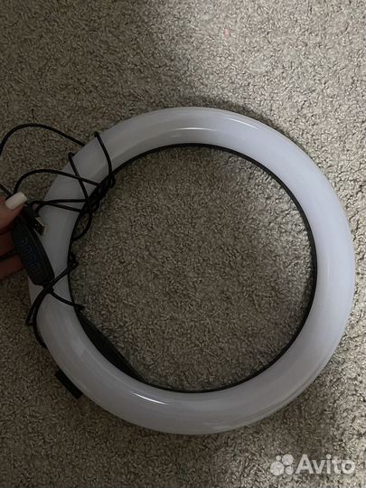 Кольцевая лампа 26 см