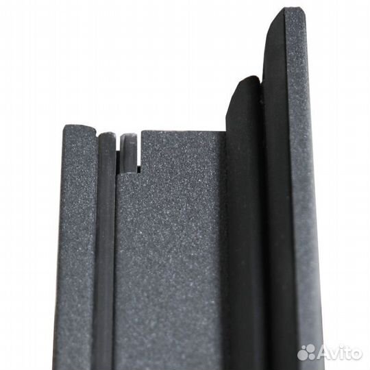 Дверь с терморазрывом и зеркалом букле графит