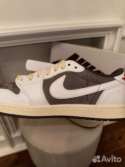 Кроссовки Nike air jordan 1 low travis scott