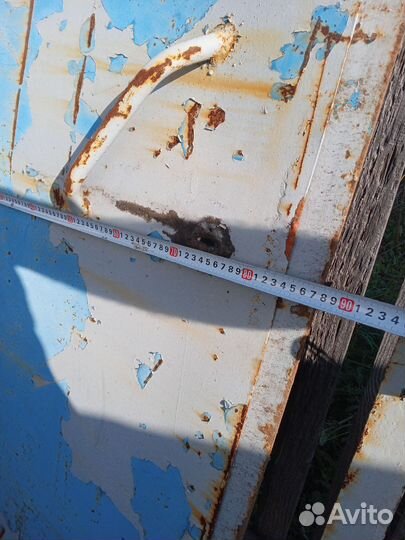 Металлическая дверь бу 80/2000