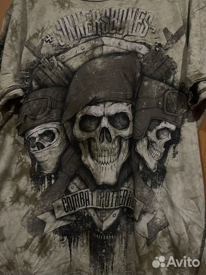 Футболка мужская sinners bones