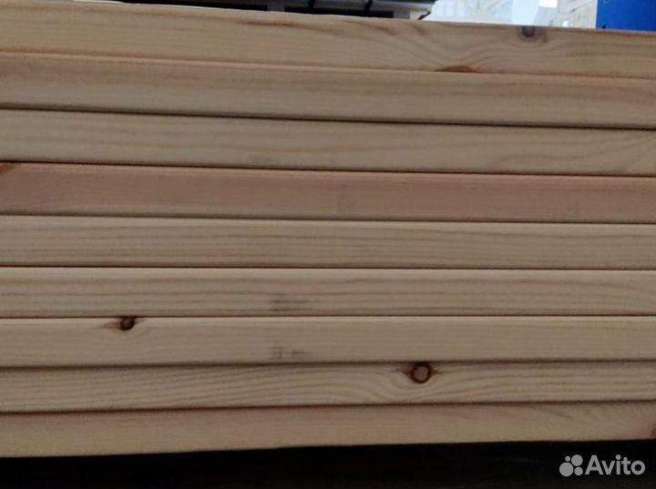 Доска строганая 28*145*2000 мм сорт C скругление