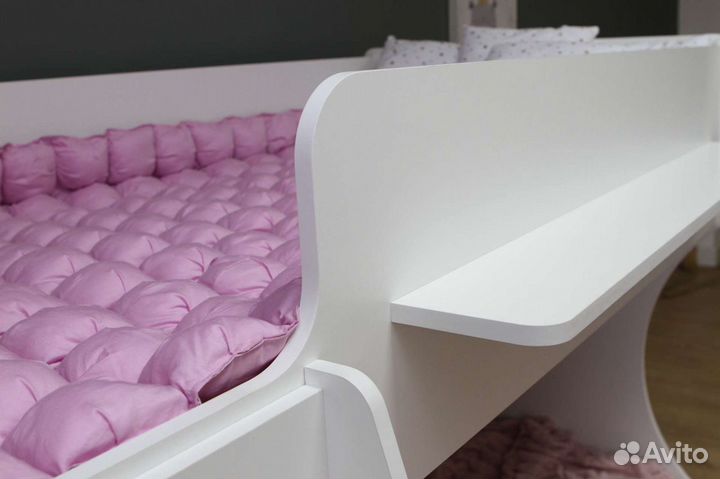 Детская кровать двухъярусная, кроватка, для двоих