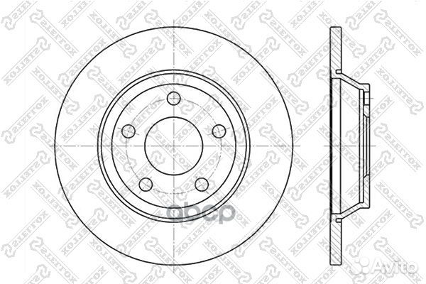 6020-4745-SX диск тормозной передний Audi A4 1