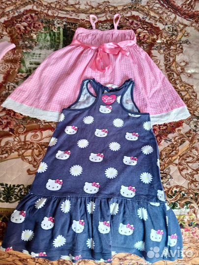 Вещи пакетом на девочку 3-4 года