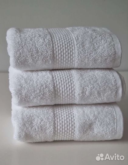 Полотенце белое для барбершопов салонов красоты