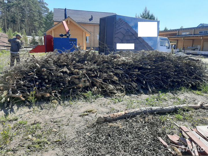Аренда дробилки древесины, измельчитель веток