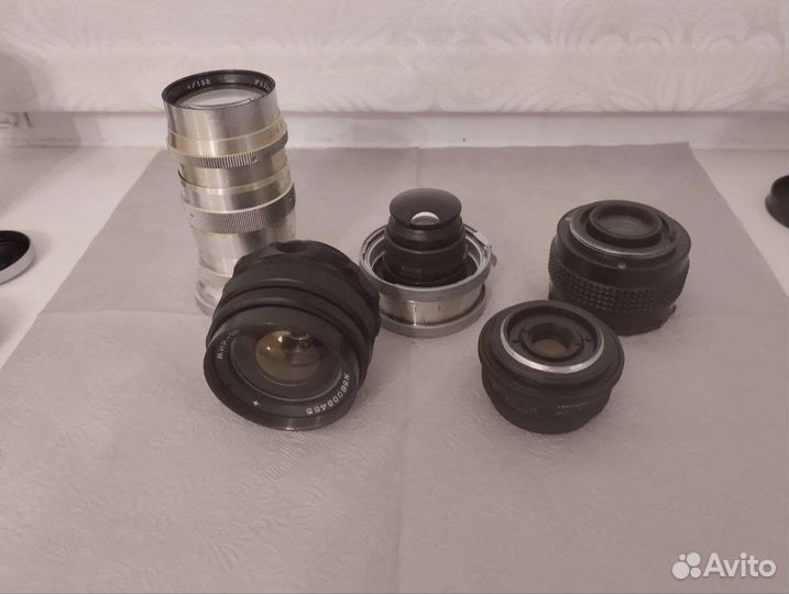 Юпитер 11/12; Мир-1В;конвертор К-1; индустар 50-2