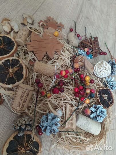 Поделки Материалы для творчества новогодних украше