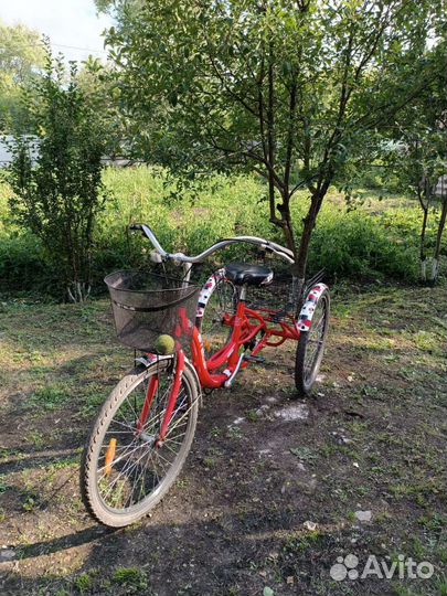 Трехколесный велосипед для взрослых