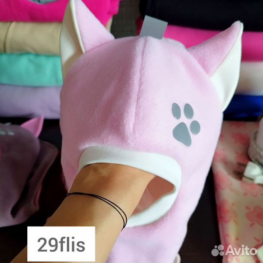 Шлем демисезонный для девочки новый