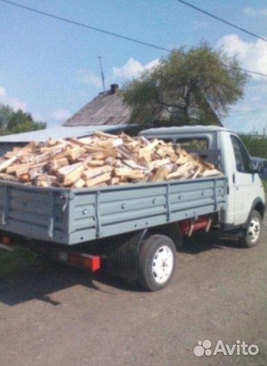 Дрова колотые дуб