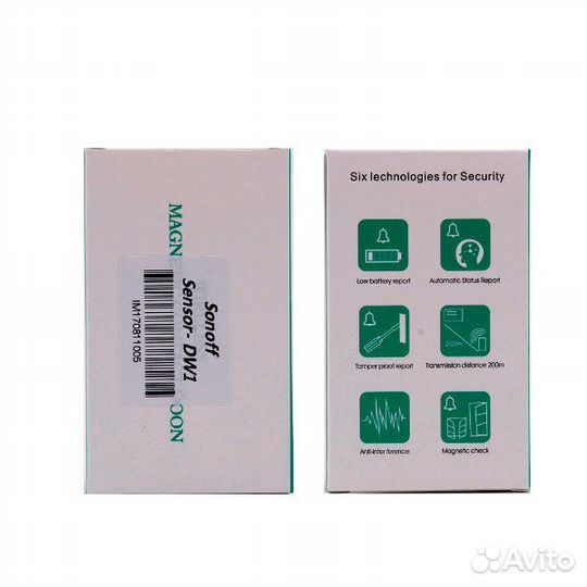 Беспроводной датчик размыкания (Sonoff DW1)