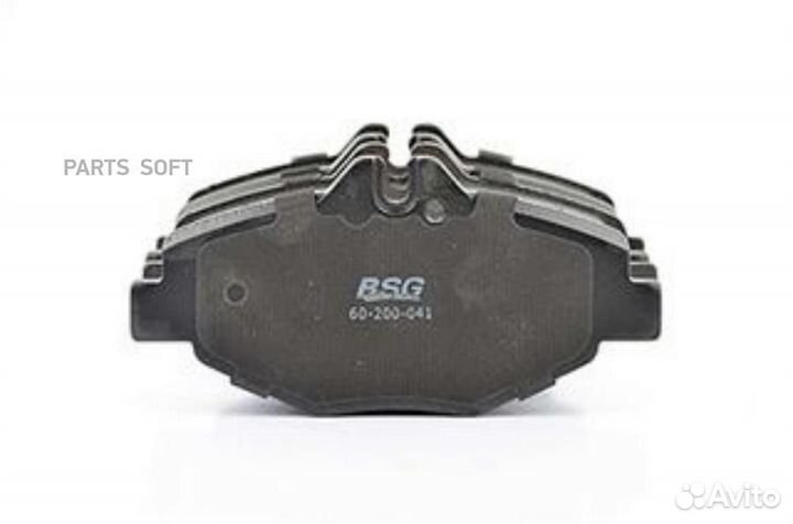 BSG auto parts BSG60-200-041 Колодки тормозные дис