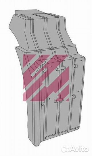 Крыло кабины левое MAN TGA