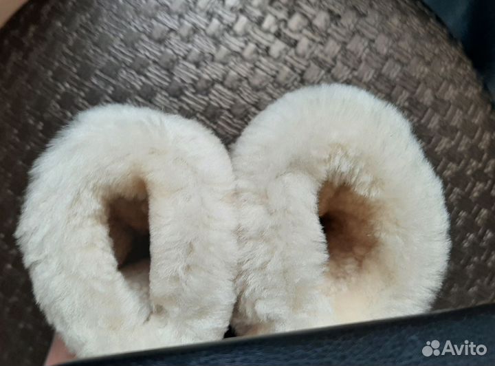 Варежки детские 1 год овчина